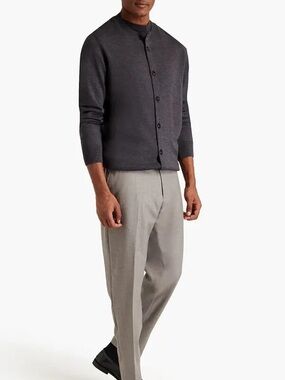 A.P.C WOOL BUTTON DOWN CARDIGAN MEDIUM UNISEX